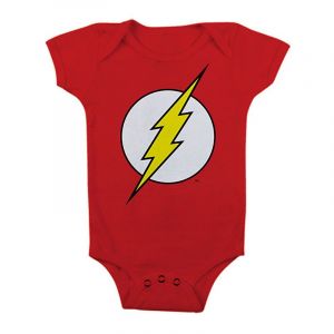 Kojenecké body The Flash Logo | 12 Měsíců, 6 Měsíců