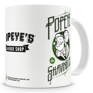 Pepek Námořník hrnek na kávu Popeye Shaving Co