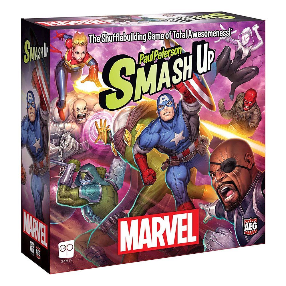 Marvel Card Game Smash Up: Marvel Anglická Verze USAopoly
