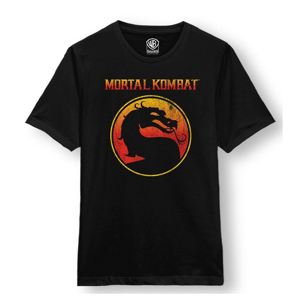 Mortal Kombat Tričko Logo Velikost M PCMerch