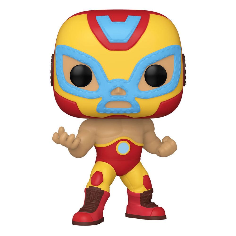 Marvel Luchadores POP! vinylová Figure Iron Man 9 cm Funko