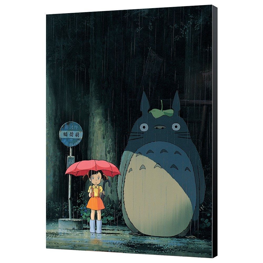 My Neighbor Totoro Wooden Nástěnná Dekorace Art Totoro 35 x 50 cm Semic