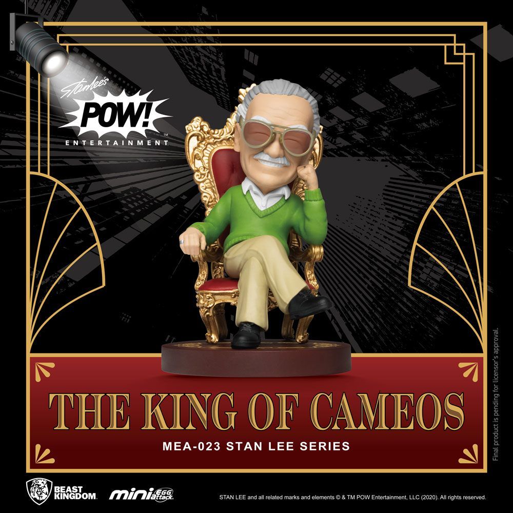Stan Lee Mini Egg Attack Akční Figure Stan Lee The King of Cameos 8 cm Beast Kingdom Toys