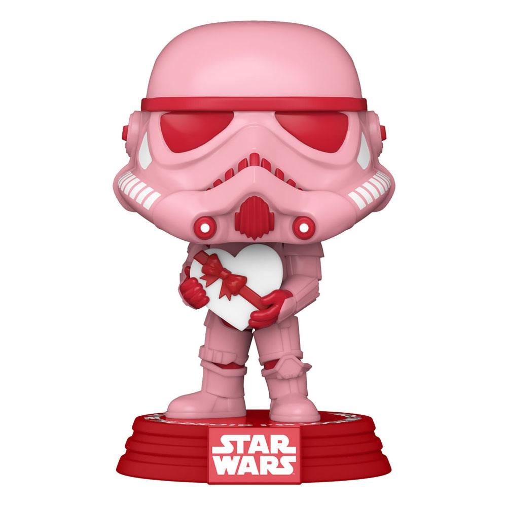 Star Wars Valentines POP! Star Wars vinylová Figure Stormtrooper w/Heart 9 cm Funko