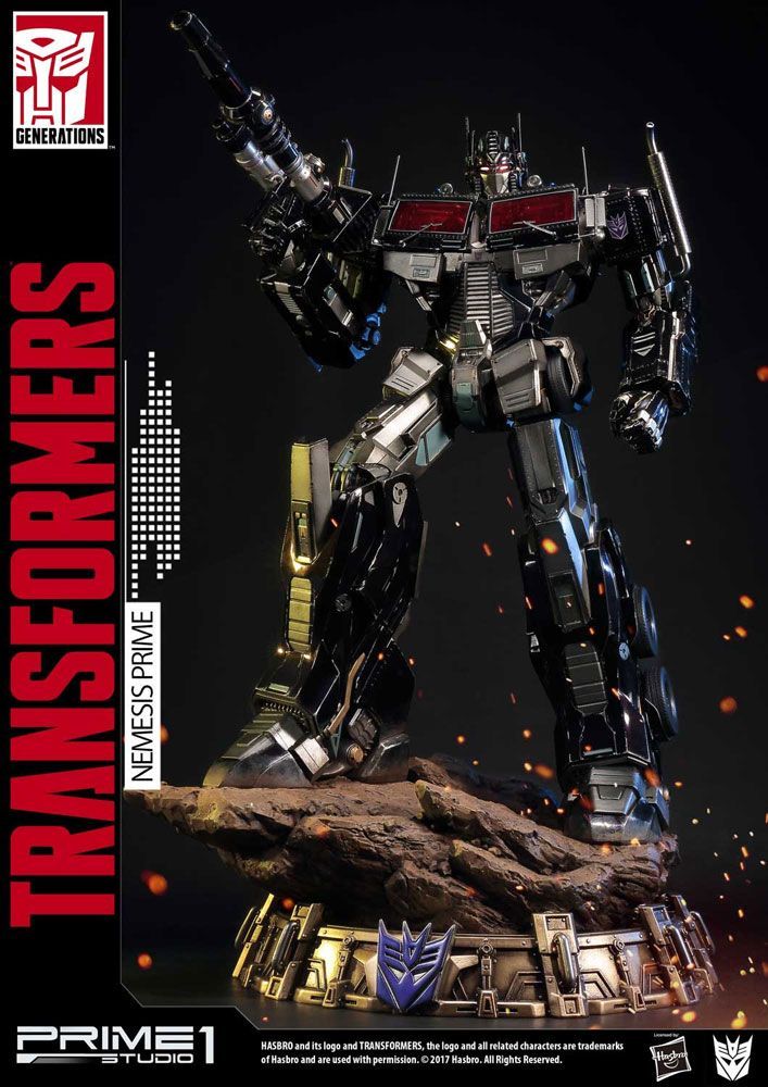 Transformers Generation 1 Soška Nemesis Prime 58 cm Prime 1 Studio