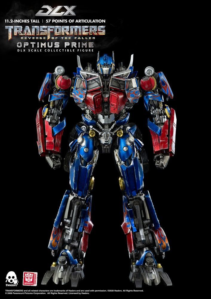 Transformers: Revenge of the Fallen DLX Akční Figure 1/6 Optimus Prime 28 cm ThreeZero