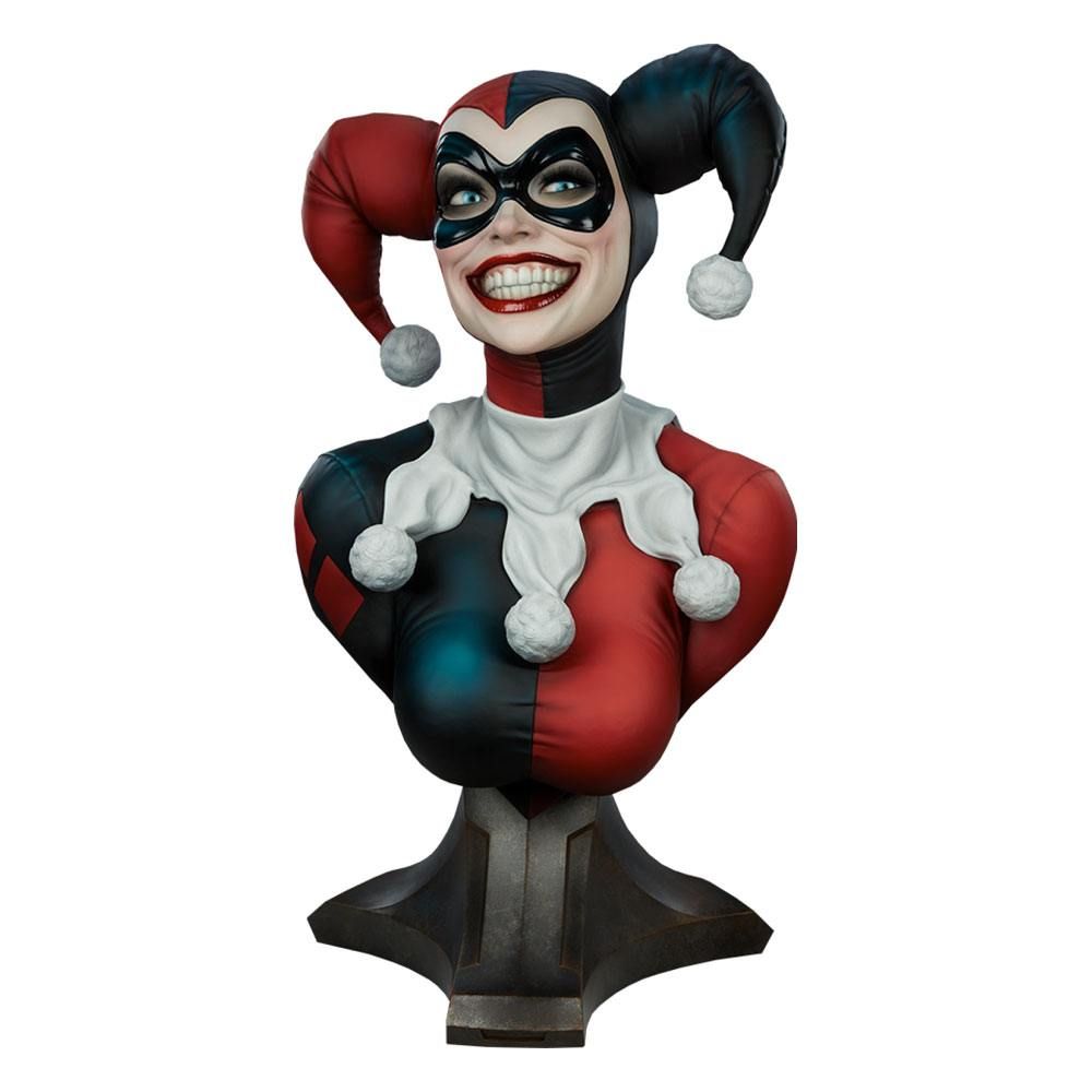 DC Comics Životní Velikost Bysta 1/1 Harley Quinn 72 cm Sideshow Collectibles