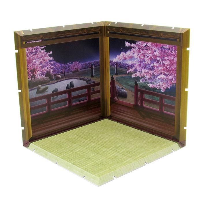 Dioramansion 150 Decorative Parts for Nendoroid and Figma Figures Cherry Blossoms at Night PLM