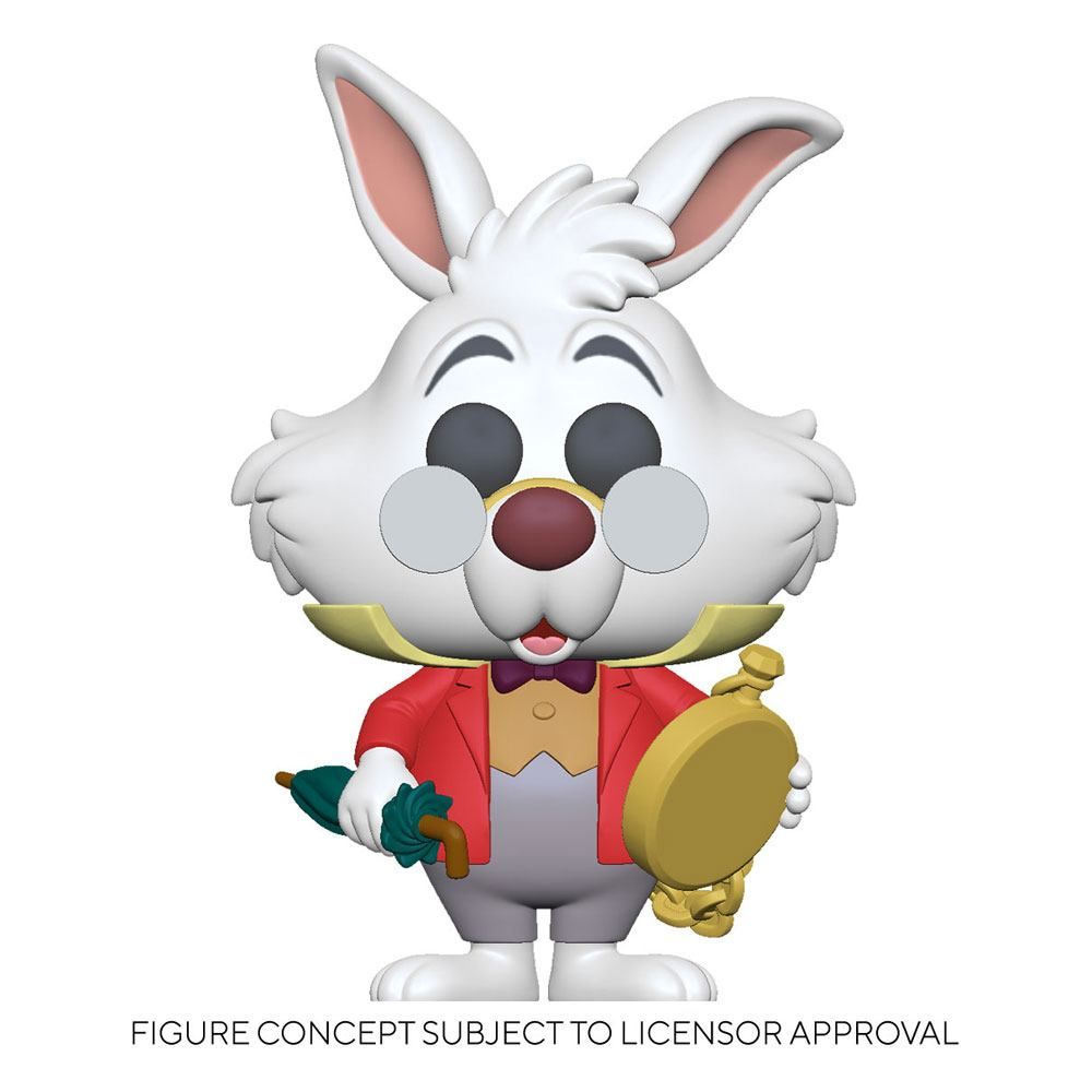 Alice in Wonderland POP! Disney vinylová Figure White Rabbit w/Watch 9 cm Funko