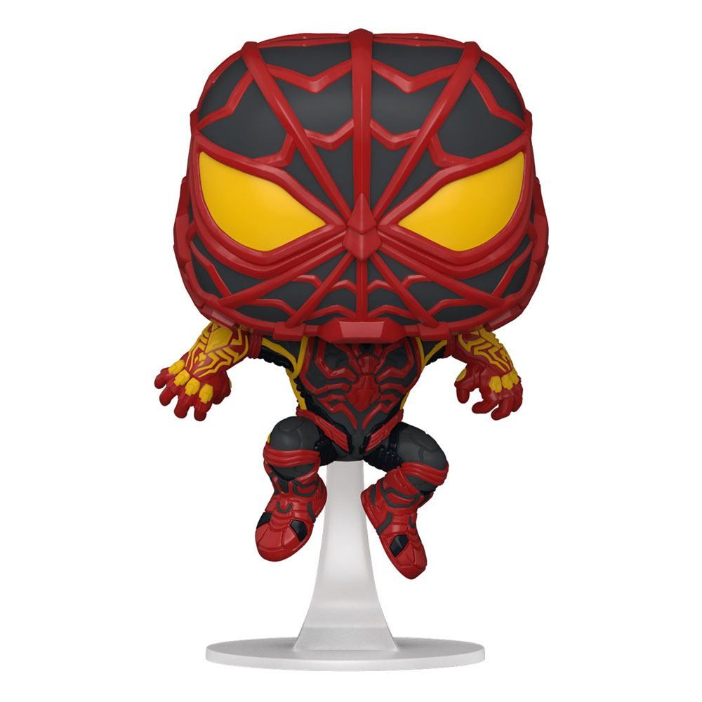 Marvel's Spider-Man POP! Games vinylová Figure Miles Morales Strike Suit 9 cm Funko