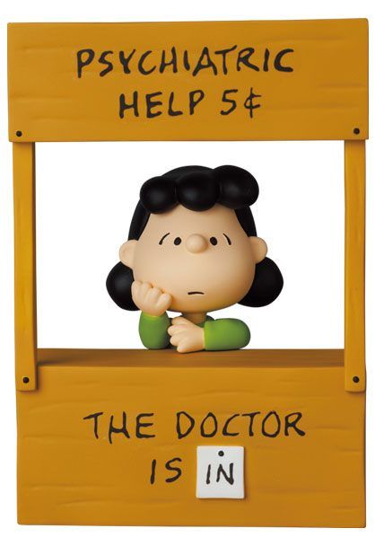 Peanuts UDF Series 12 Mini Figure Psychiatric Help Lucy 12 cm Medicom