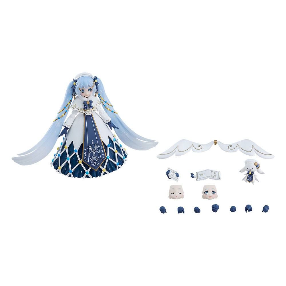 Character Vocal Series 01: Hatsune Miku Figma Akční Figure Snow Miku: Glowing Snow Ver. 14 cm Max Factory