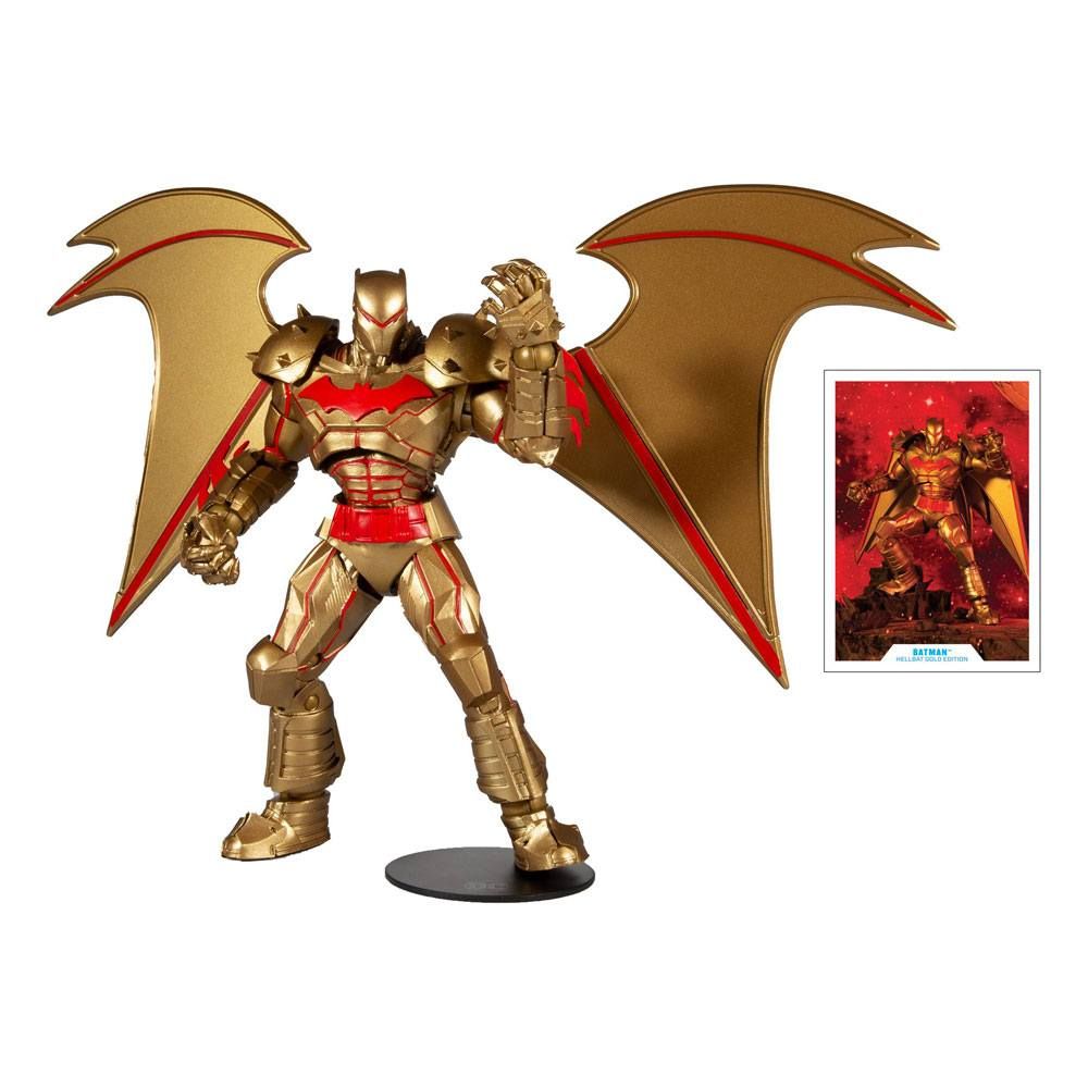 DC Multiverse Akční Figure Batman Hellbat Suit (Gold Edition) 18 cm McFarlane Toys