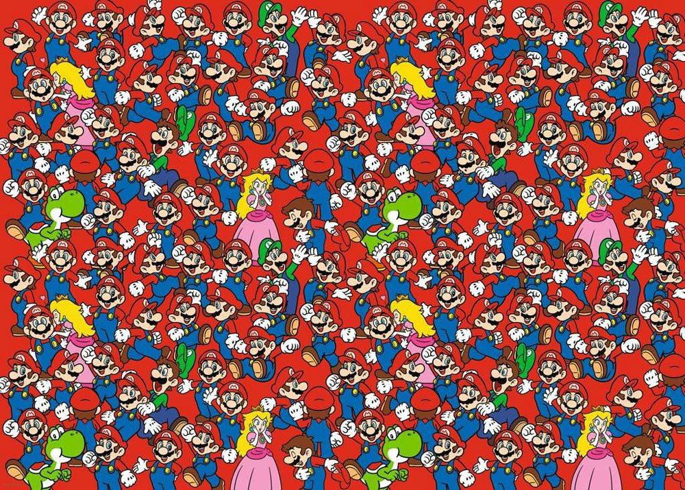 Nintendo Challenge Jigsaw Puzzle Super Mario Bros (1000 pieces) Ravensburger