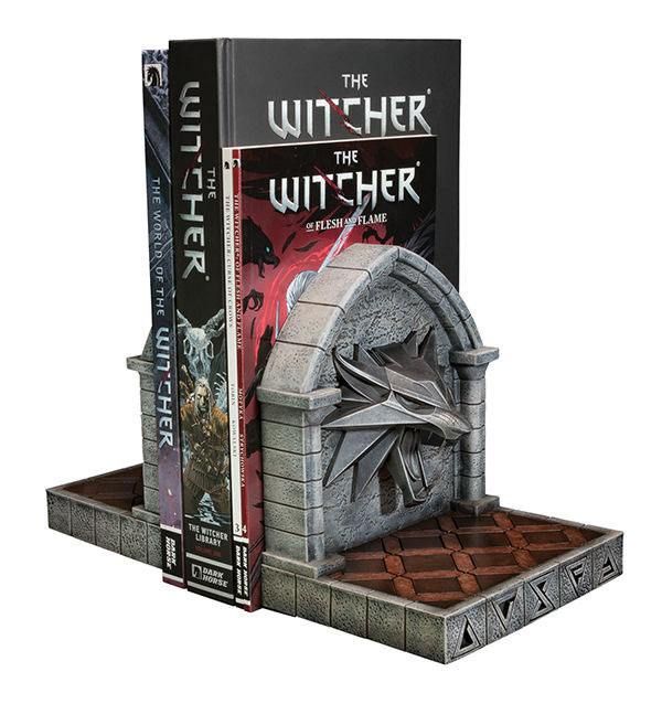 The Witcher 3: Wild Hunt Bookends The Wolf 20 cm Dark Horse