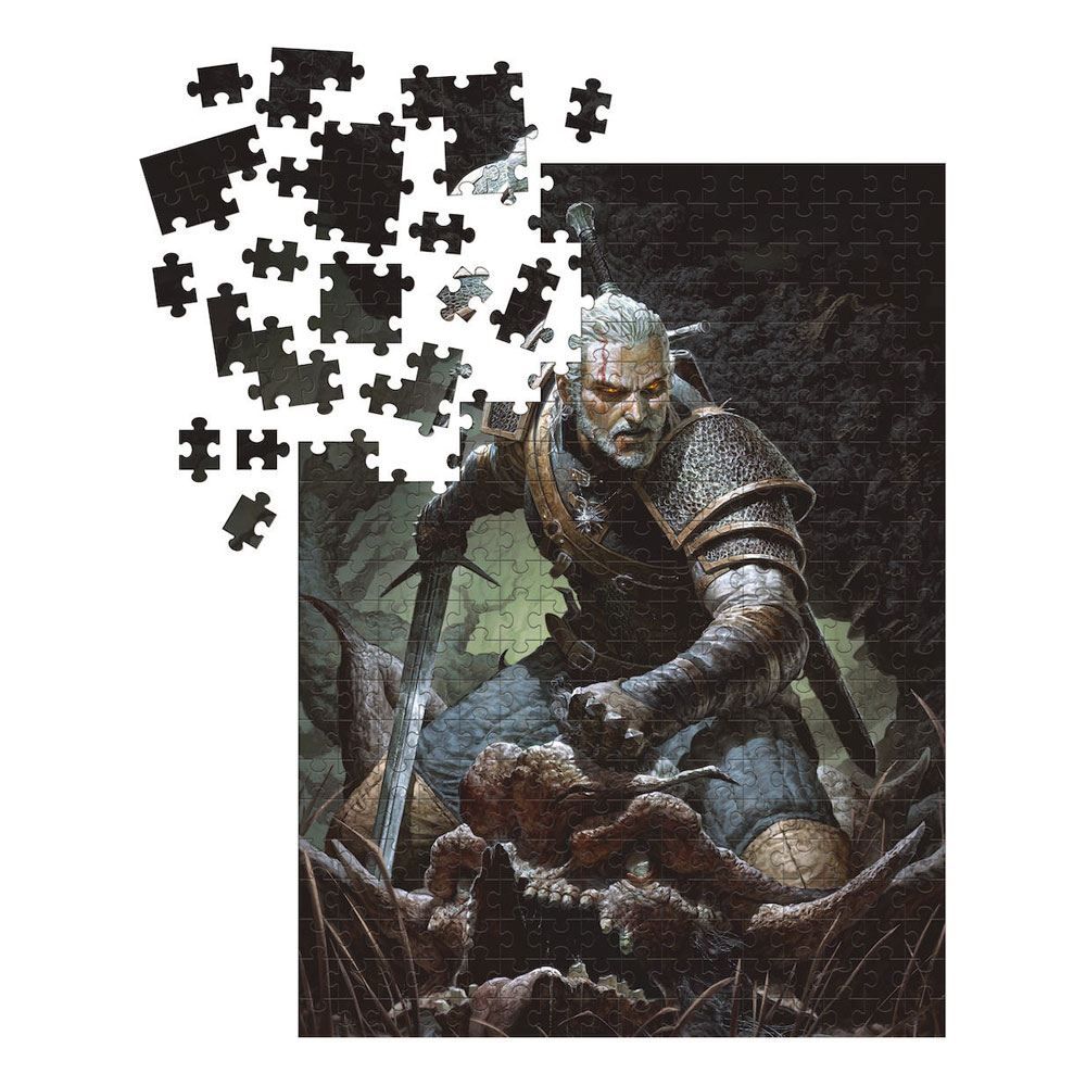 The Witcher 3 Wild Hunt Puzzle Geralt - Trophy Dark Horse