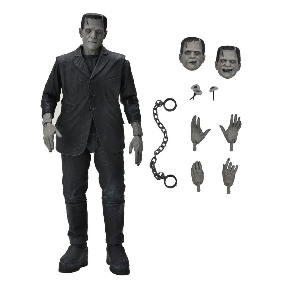 Universal Monsters Akční Figure Ultimate Frankenstein's Monster (Black & White) 18 cm NECA