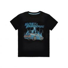 Fast & Furious Tričko Blue Flames Velikost S