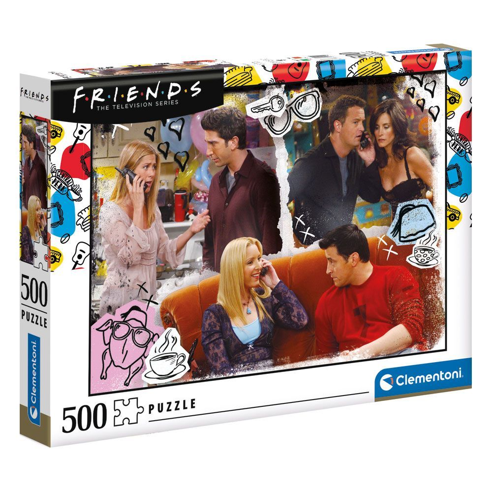 Friends Jigsaw Puzzle On The Phone (500 pieces) Clementoni