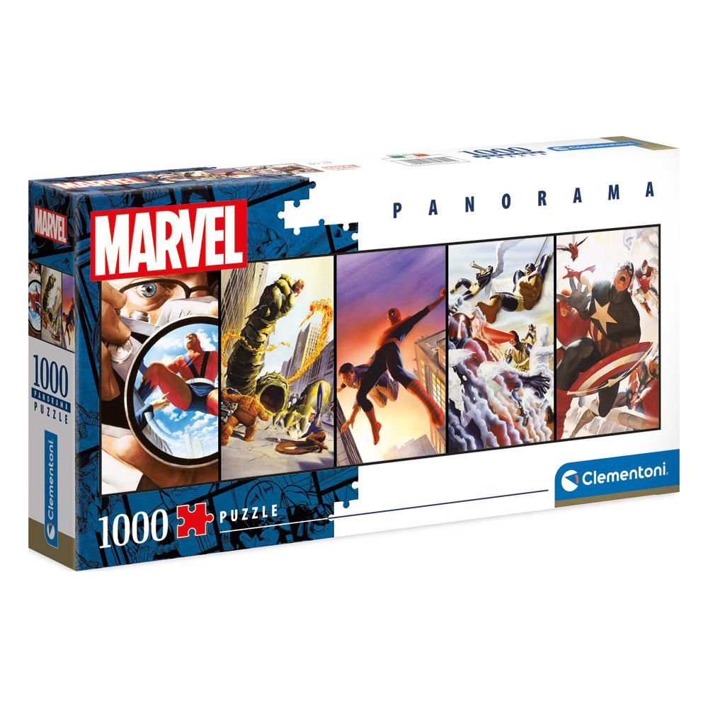 Marvel Comics Panorama Jigsaw Puzzle Panels (1000 pieces) Clementoni