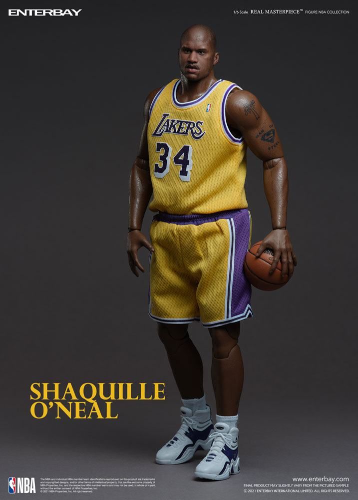 NBA Kolekce Real Masterpiece Akční Figurka 1/6 Shaquille O'Neal 37 cm Enterbay