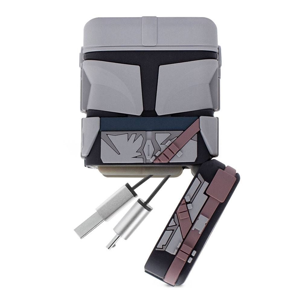 Star Wars The Mandalorian PowerSquad Flip Retractable Cable 3in1 The Mandalorian Thumbs Up