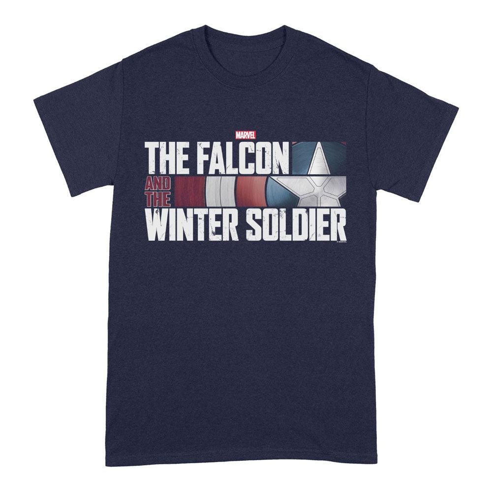 The Falcon and the Winter Soldier Tričko Akční HR Logo Black Velikost L PCMerch