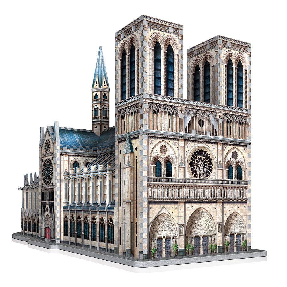Wrebbit Castles & Cathedrals Kolekce 3D Puzzle Notre-Dame de Paris (830 pieces) Wrebbit Puzzle