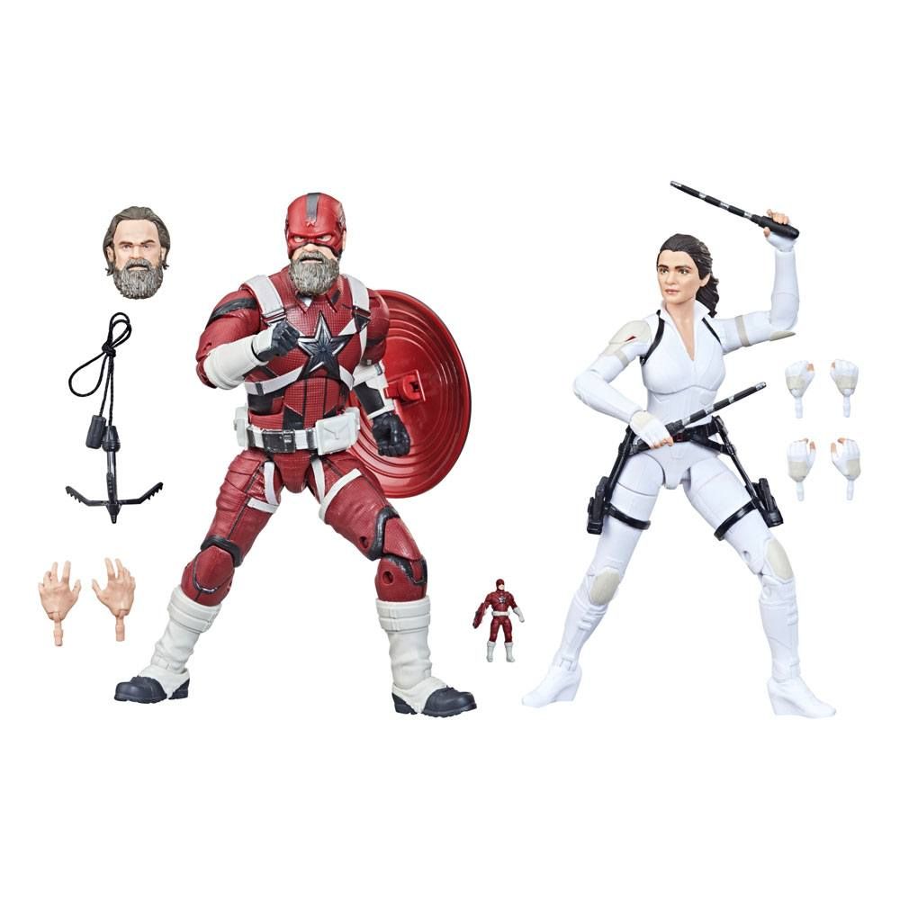 Black Widow Marvel Legends Akční Figure 2-Pack 2021 Red Guardian & Melina 15 cm Hasbro