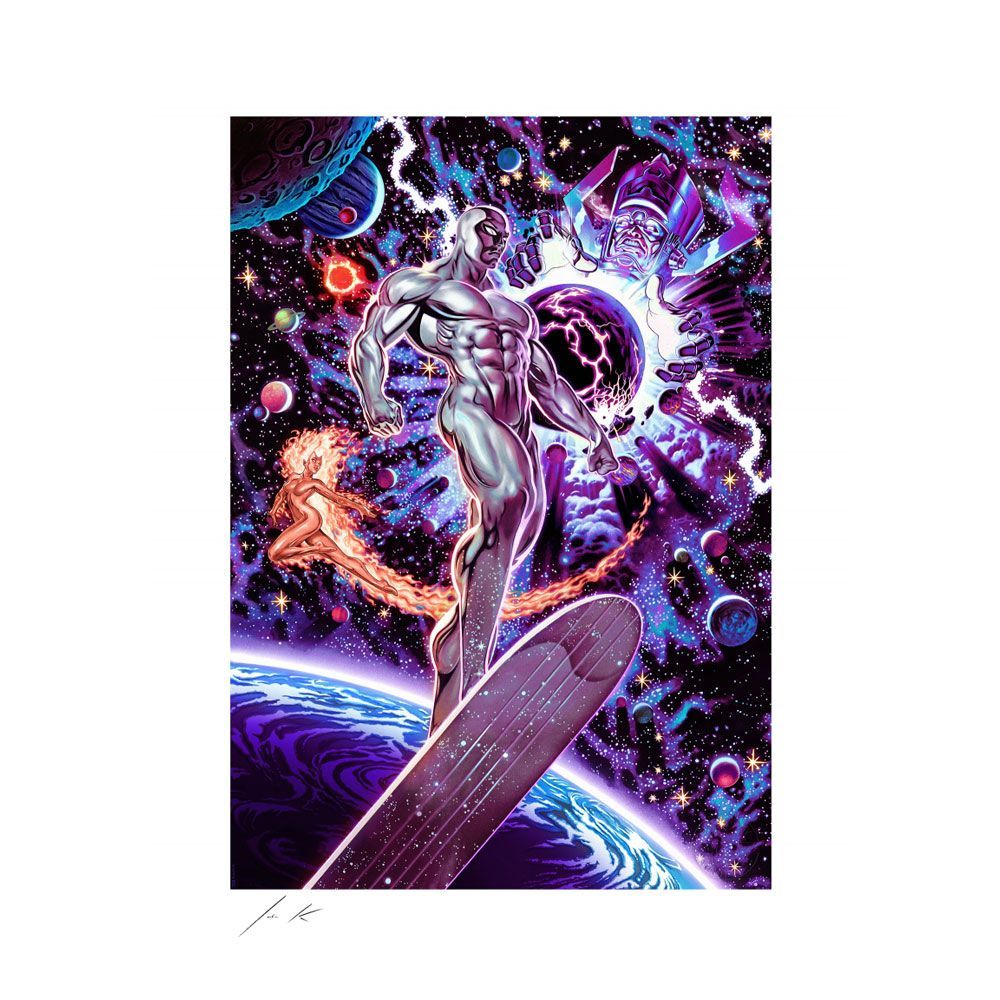 Marvel Comics Art Print Heralds of Galactus 46 x 56 cm - unframed Sideshow Collectibles