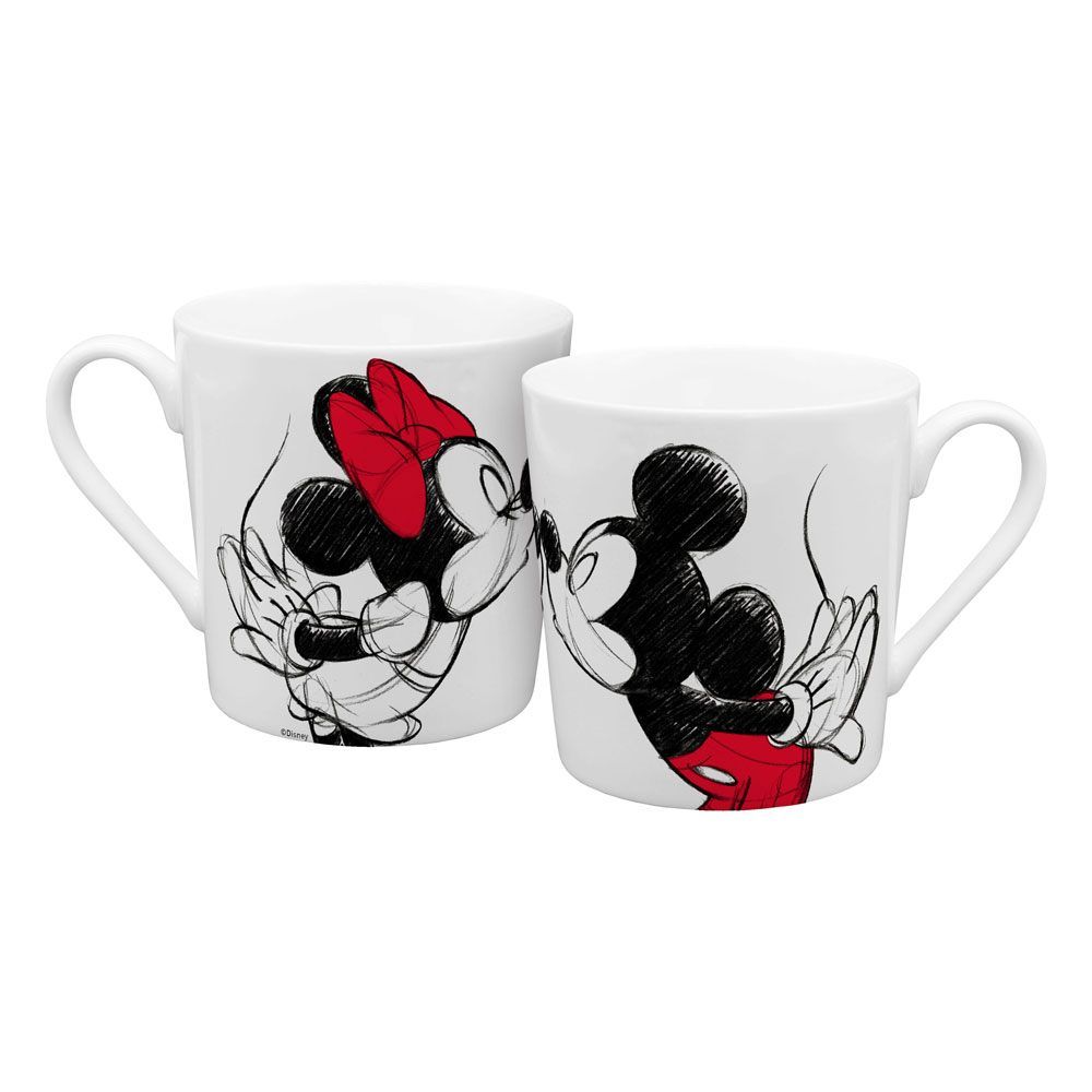 Disney Hrnek Mickey Kiss Sketch Geda Labels