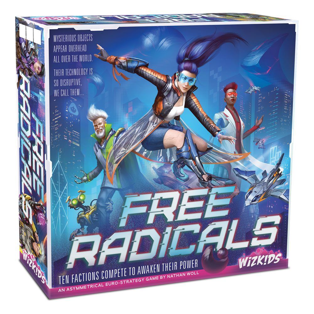 Free Radicals Board Game Anglická Verze Wizkids