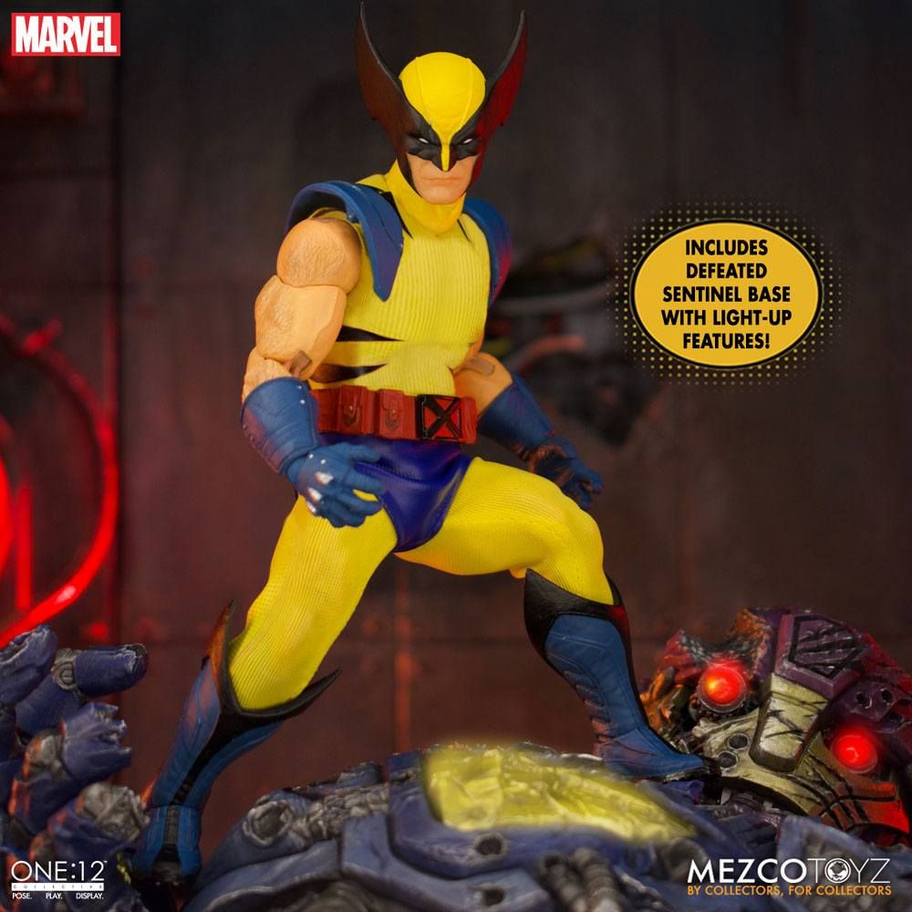 Marvel Universe Akční Figures 1/12 Wolverine Deluxe Steel Box Edition 16 cm Mezco Toys
