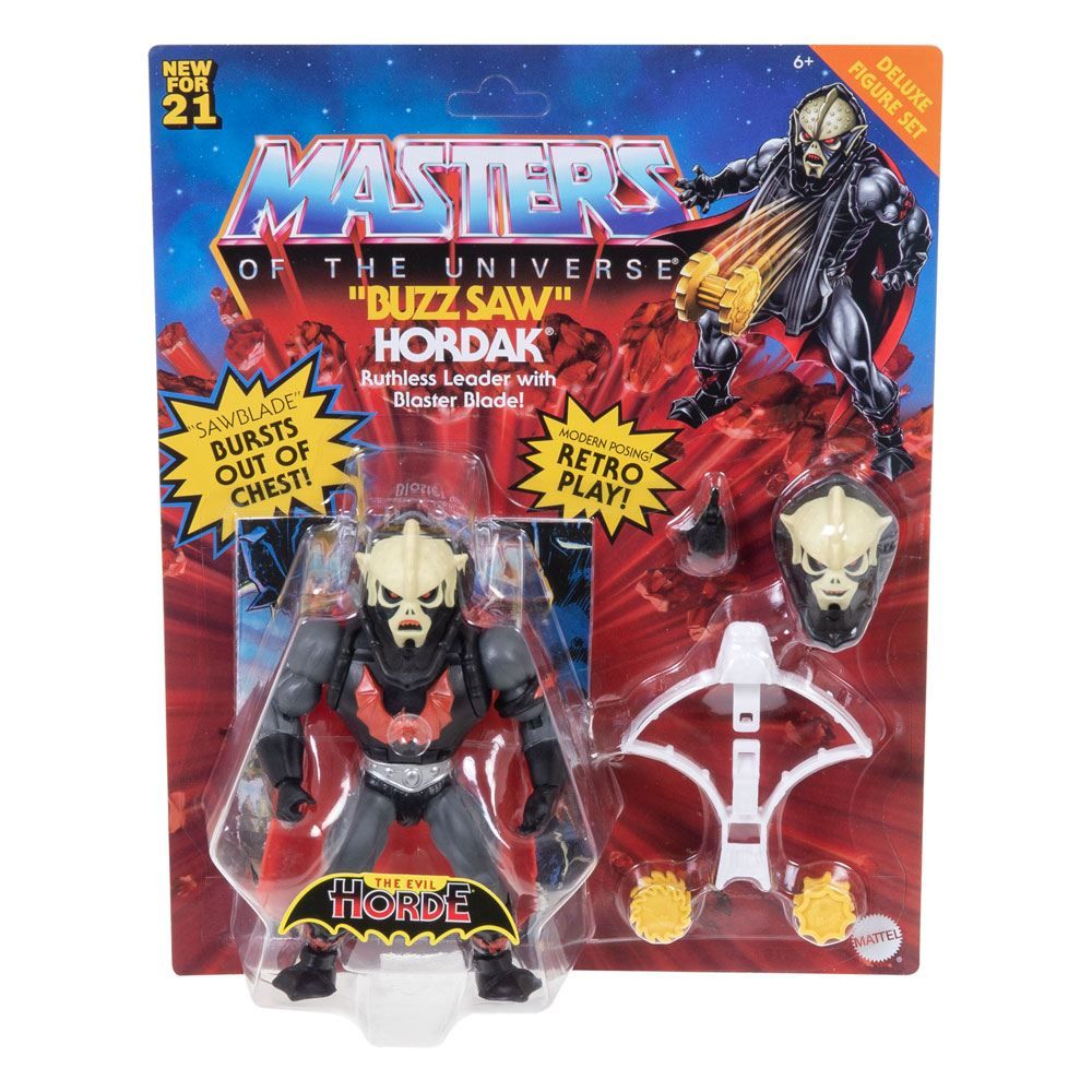 Masters of the Universe Deluxe Akční Figure 2021 Buzz Saw Hordak 14 cm Mattel