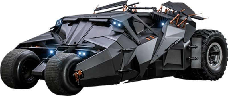 The Dark Knight Trilogy Movie Masterpiece Akční Figure 1/6 Batmobile 73 cm Hot Toys