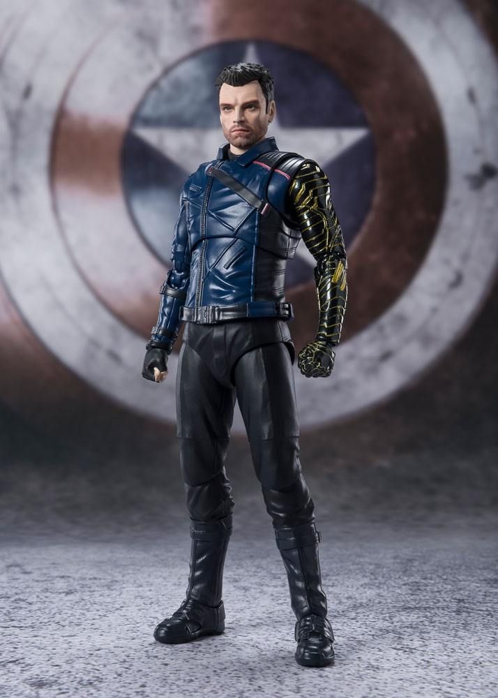 The Falcon and the Winter Soldier S.H. Figuarts Akční Figure Bucky Barnes 15 cm Bandai Tamashii Nations
