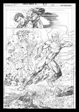 DC Comics Art Print Superman & Flash Comic Book Art Print 42 x 30 cm