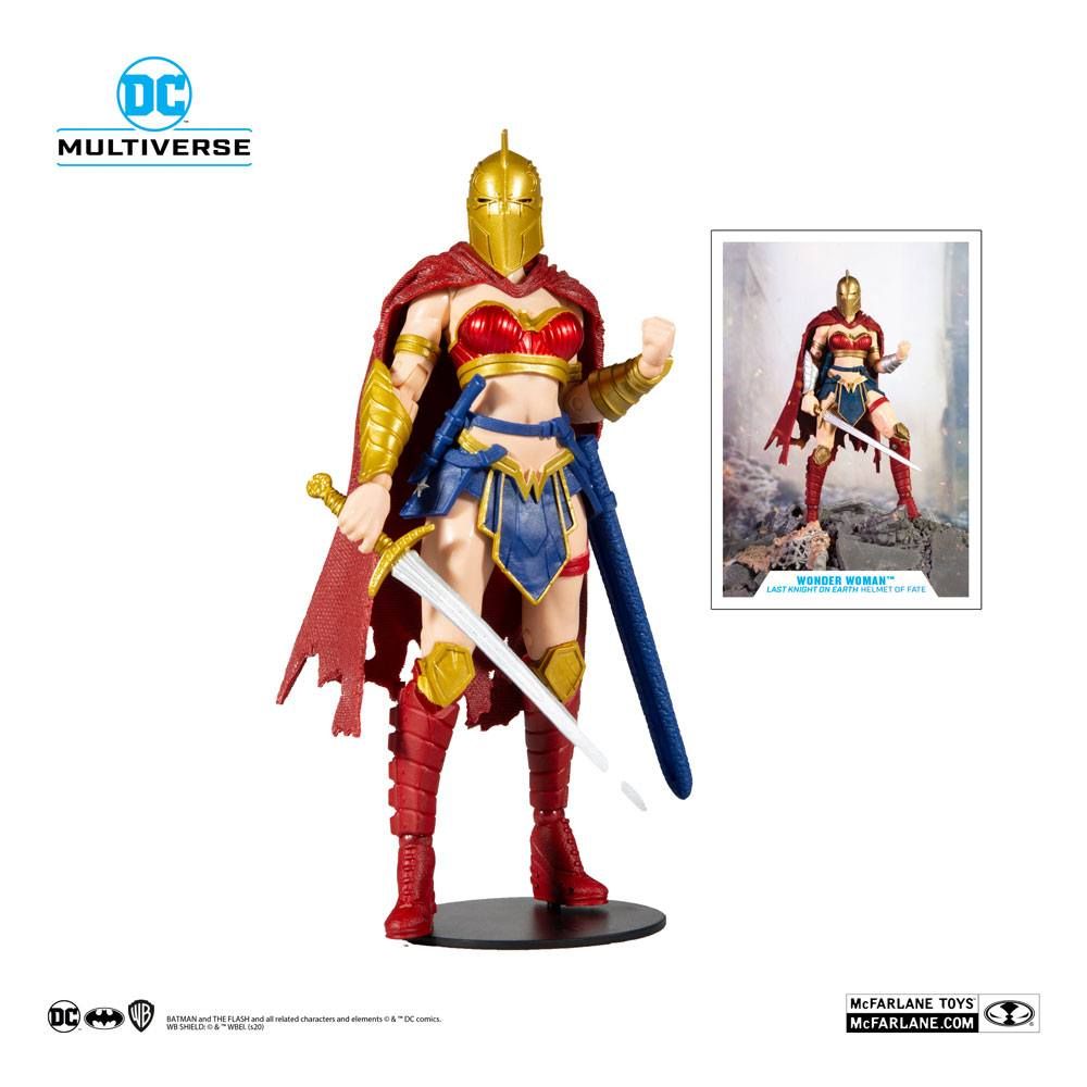 DC Multiverse Akční Figure LKOE Wonder Woman with Helma of Fate 18 cm McFarlane Toys