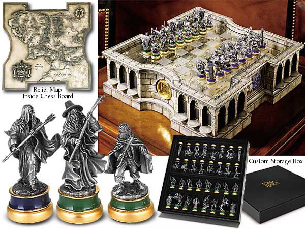 Lord of the Rings Collector´s Šachy Set Noble Collection