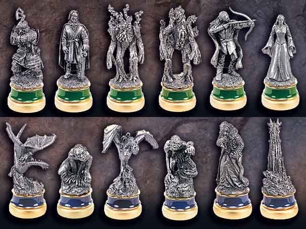 Lord of the Rings Šachy Pieces The Two Towers Character Package Noble Collection