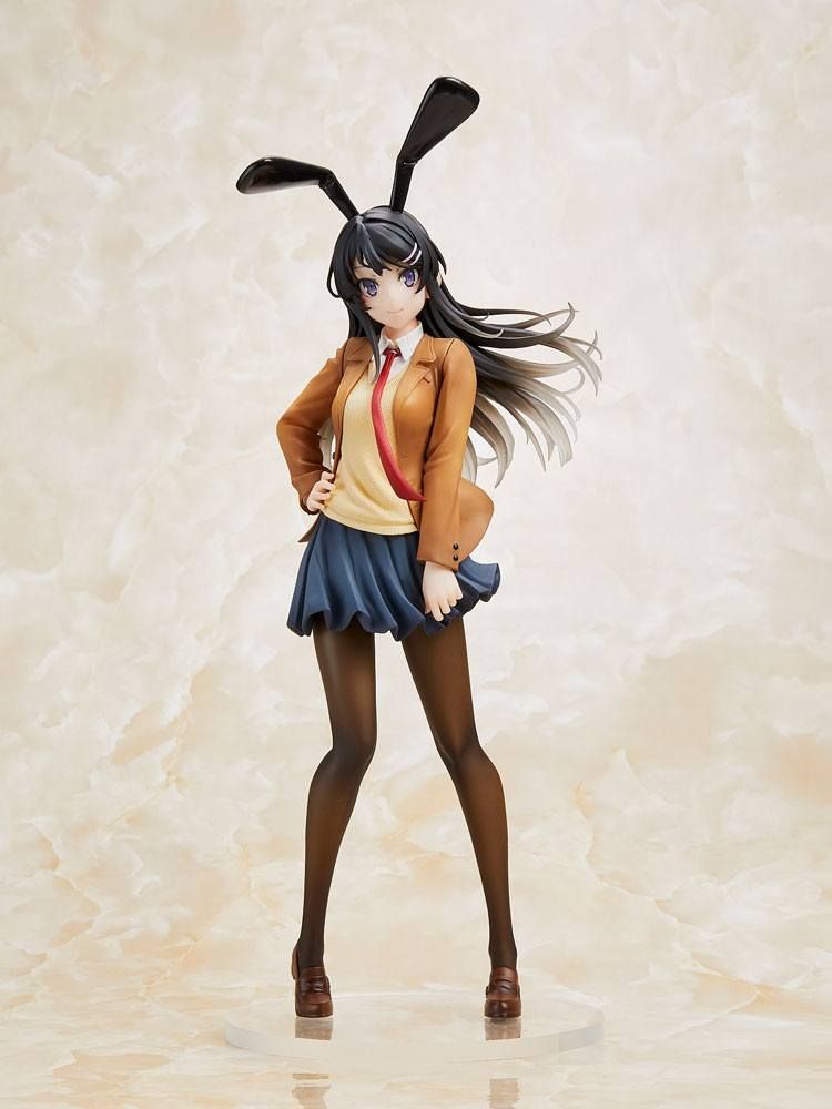 Rascal Does Not Dream of Bunny Girl Senpai Soška Mai Sakurajima Mai Uniform Bunny Ver. 23 cm Taito Prize