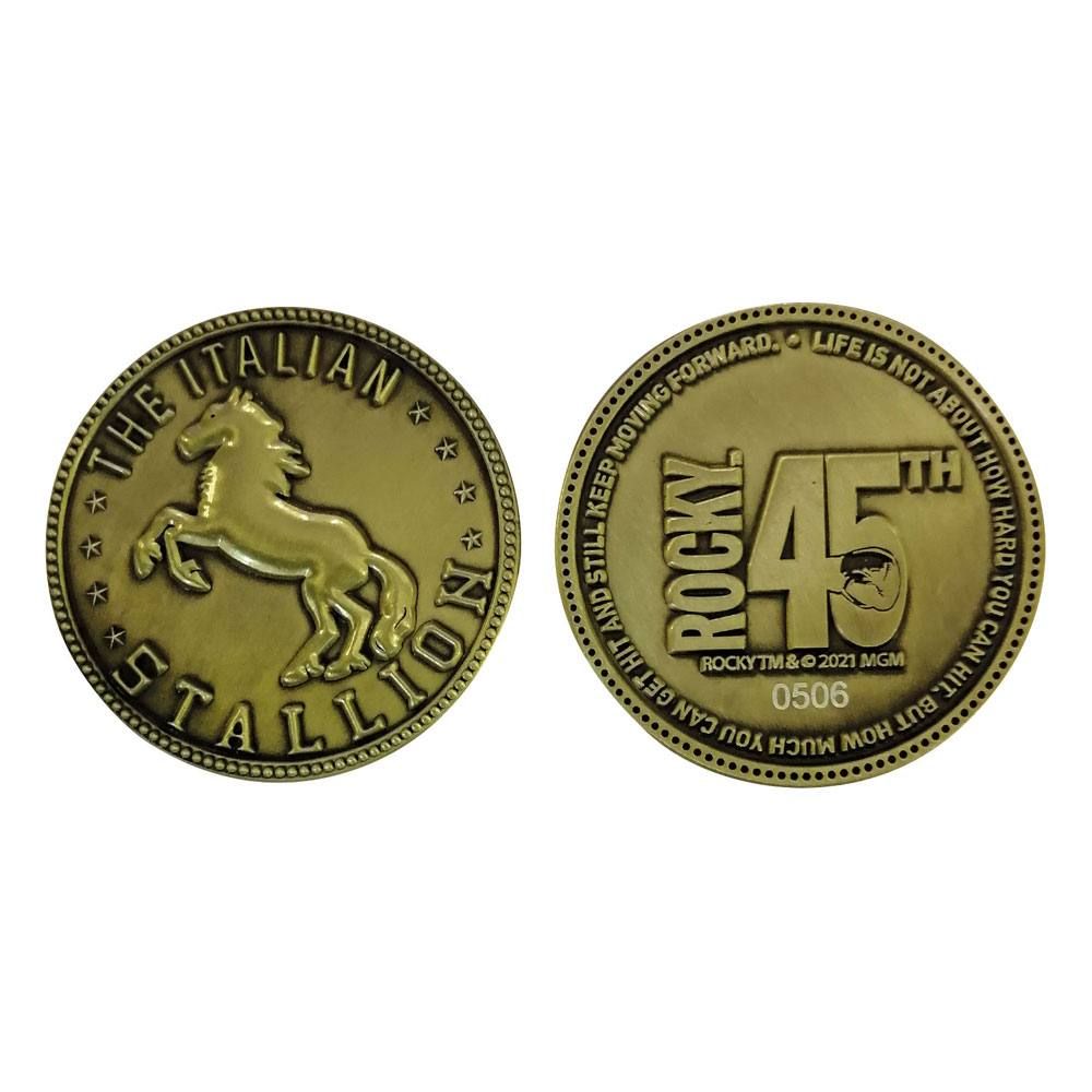 Rocky Collectable Coin 45th Anniversary The Italian Stallion Limited Edition FaNaTtik