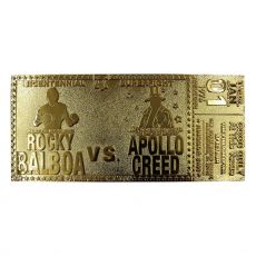 Rocky Replika 45th Anniversary Bicentennial Superfight Ticket (gold plated)