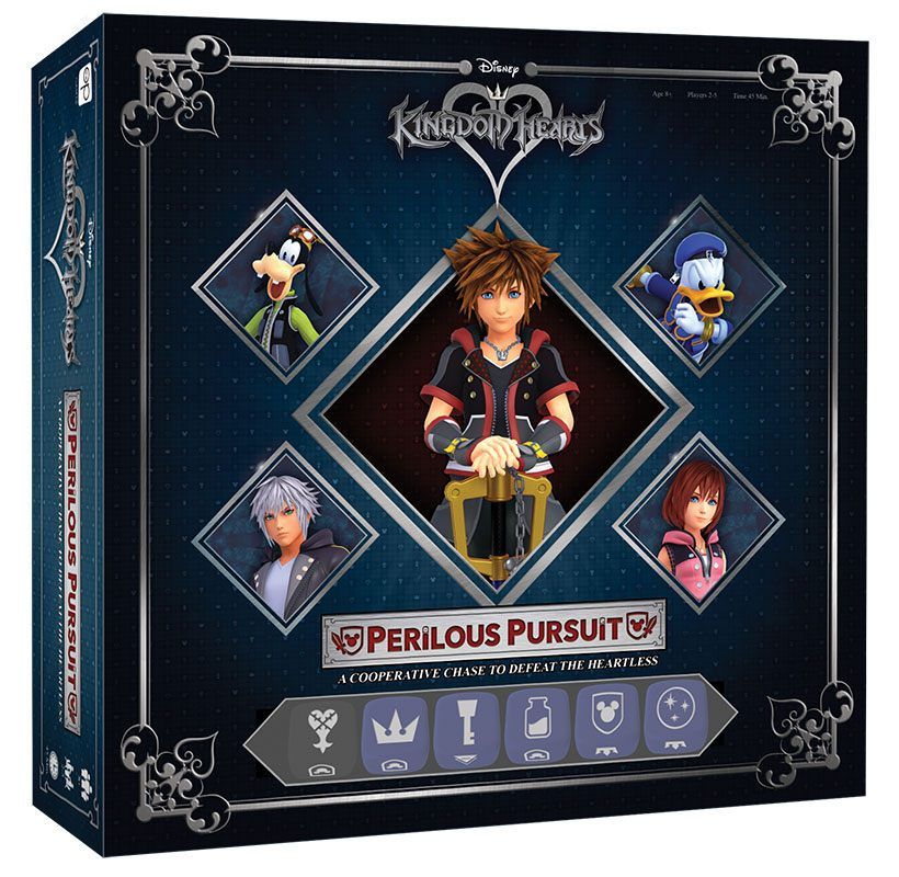 Kingdom Hearts Board Game Perilous Pursuit Anglická Verze USAopoly