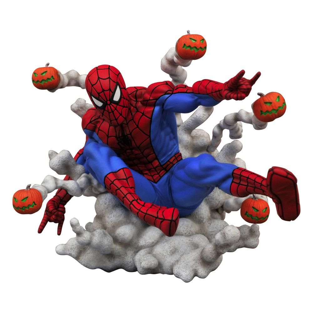Marvel Comic Gallery PVC Soška Spider-Man Pumpkin Bombs 15 cm Diamond Select