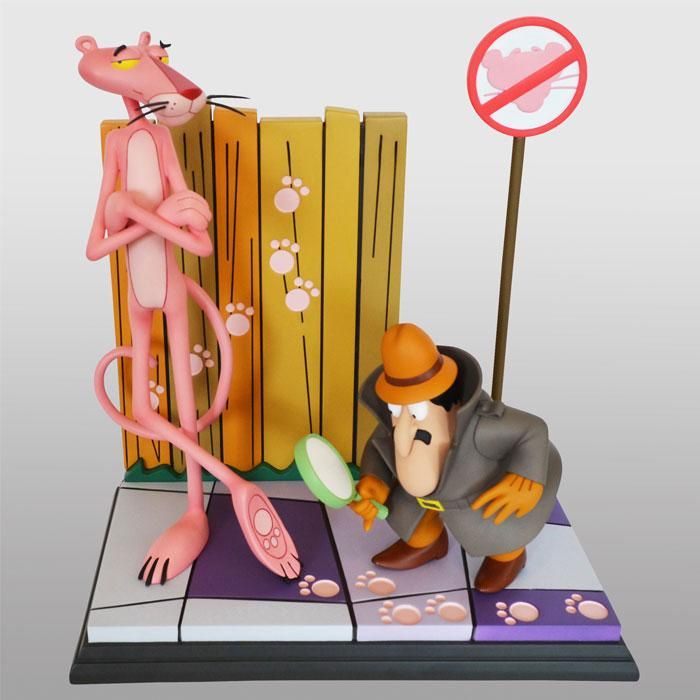 The Pink Panther Soška Pink Panther & The Inspector 41 cm Hollywood Collectibles Group