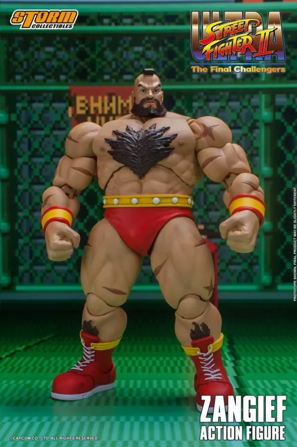 Ultra Street Fighter II: The Final Challengers Akční Figure 1/12 Zangief 19 cm Storm Collectibles