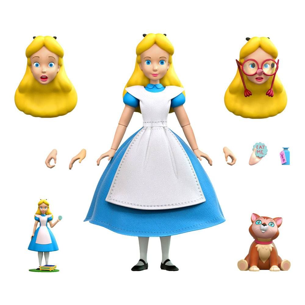 Alice in Wonderland Disney Ultimates Akční Figure Alice 18 cm Super7