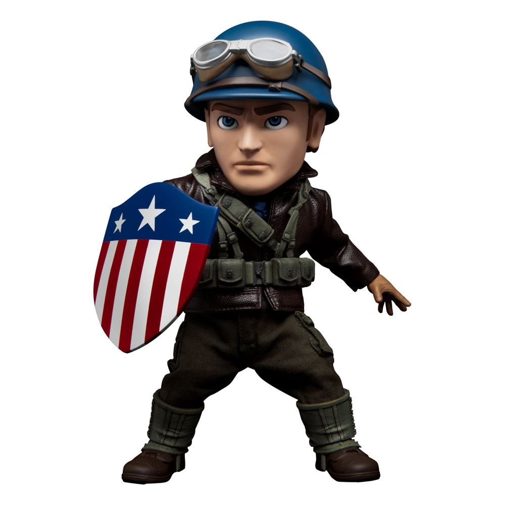 Captain America: The First Avenger Egg Attack Akční Akční Figure Captain America DX Verze 17 cm Beast Kingdom Toys