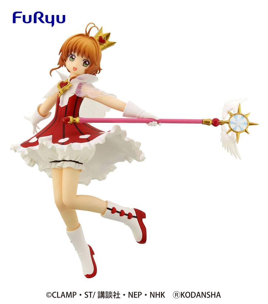 Card Captor Sakura Clear Card Special PVC Soška Sakura Rocket Beat 19 cm Furyu